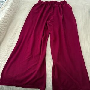 HALARA Burgundy Pants